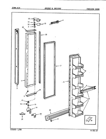 Diagram for JRS202H (BOM: 7N05A)