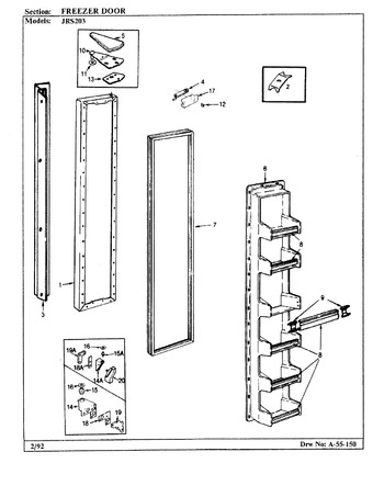 Diagram for JRS203 (BOM: BQ01C)