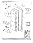 Diagram for 04 - Fresh Food Door