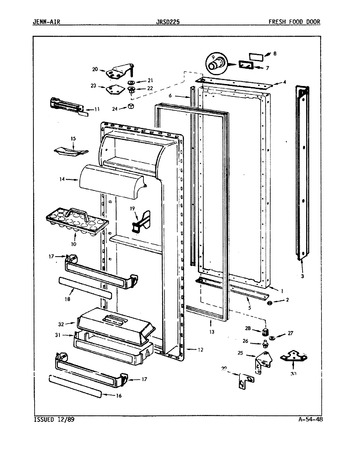 Diagram for JRSD225L (BOM: 9Q20A)