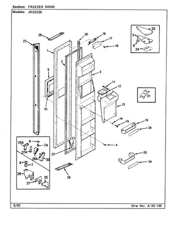 Diagram for JRSD226 (BOM: BQ31A)