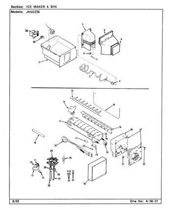 Diagram for JRSD226 (BOM: BQ32A)