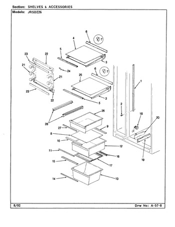 Diagram for JRSD226 (BOM: CQ32A)