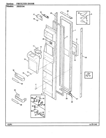 Diagram for JRSD246 (BOM: AQ81A)