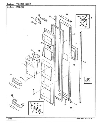 Diagram for JRSD246 (BOM: BQ82B)