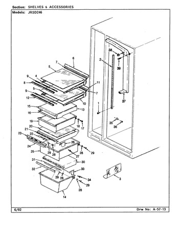 Diagram for JRSD246 (BOM: BQ82B)