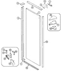 Diagram for 06 - Fresh Food Outer Door