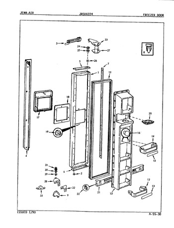 Diagram for JRSDX244 (BOM: 7N15A)