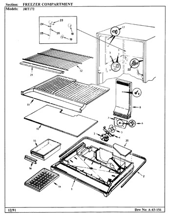 Diagram for JRT172R (BOM: BJ21A)