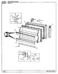 Diagram for 02 - Freezer Door