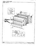 Diagram for 02 - Freezer Door (b/m Cj23a)