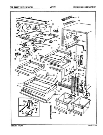 Diagram for JRT191 (BOM: 9C64B)