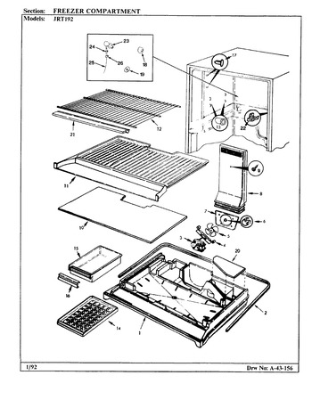 Diagram for JRT192 (BOM: BJ51C)