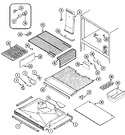 Diagram for 01 - Freezer Compartment