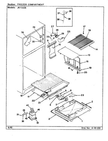 Diagram for JRTD226L (BOM: BJ84A)