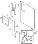 Diagram for 06 - Fresh Food Outer Door