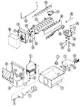 Diagram for 04 - Ice Maker & Bin