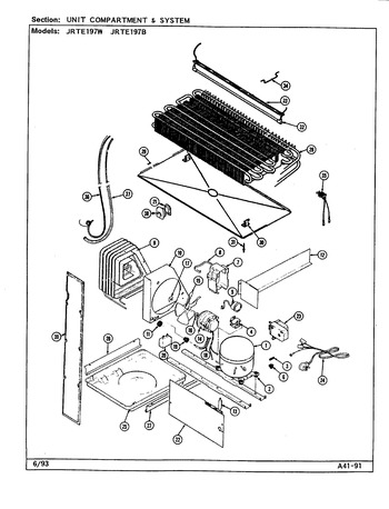 Diagram for JRTE197W (BOM: DJ57A)