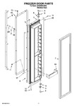 Diagram for 11 - Freezer Door Parts