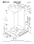 Diagram for 01 - Cabinet Parts