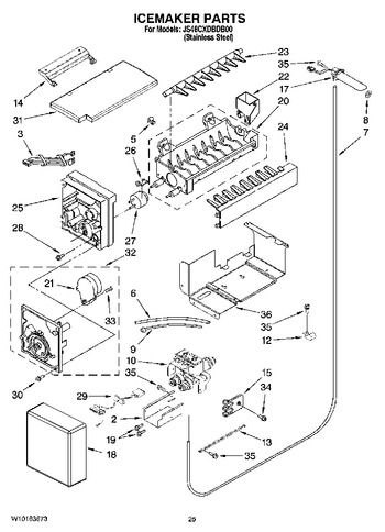 Diagram for JS48CXDBDB00