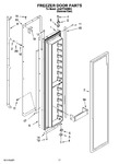 Diagram for 11 - Freezer Door Parts