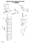 Diagram for 09 - Motor And Ice Container Parts