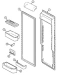 Diagram for 10 - Fresh Food Inner Door