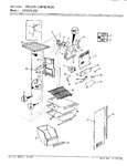 Diagram for 01 - Freezer Compartment