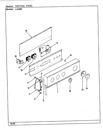 Diagram for LA2000