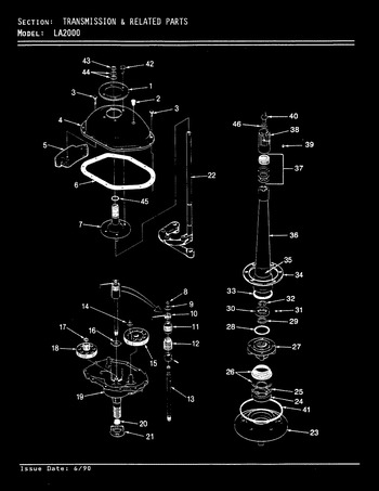 Diagram for LA2000