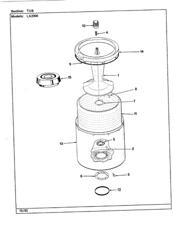 Diagram for LA2000