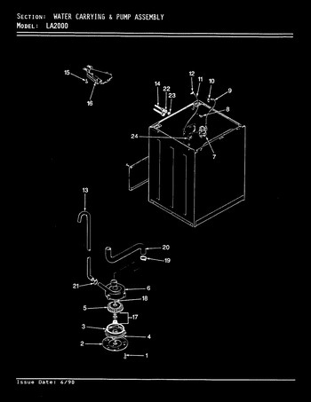 Diagram for LA2000