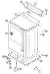 Diagram for 01 - Cabinet-front (lde9904acm & Ldg9904aam)