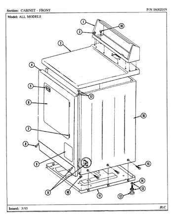 Diagram for LDG7500AAW