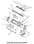 Diagram for 05 - Graphic Panel, Control Hood & Controls