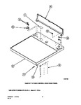 Diagram for 02 - Cabinet Top And Control Hood Rear Panel