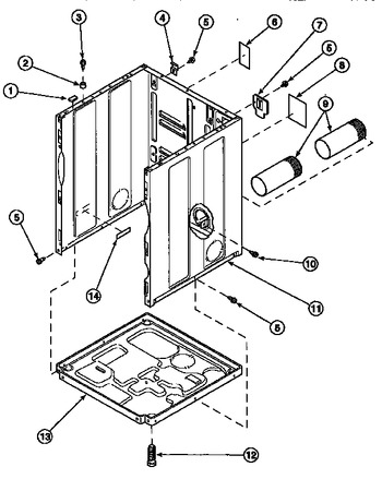 Diagram for LG8519W2 (BOM: PLG8519W2)