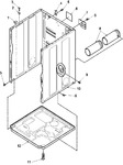 Diagram for 01 - Cabinet And Base