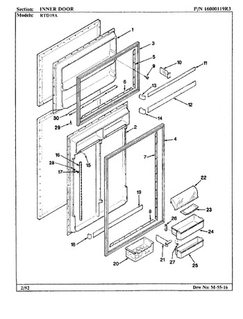 Diagram for RTD19A (BOM: BH59B)