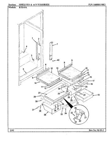 Diagram for RTD19A (BOM: BH59B)