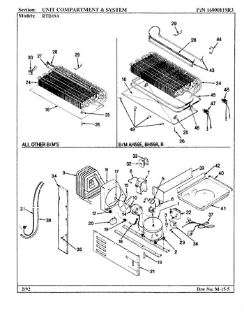 Diagram for RTD19A (BOM: BH59A)