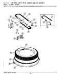 Diagram for 16 - Tub Cover, Water Valve & Water Inj. Assy