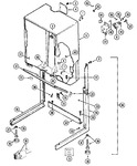 Diagram for 03 - Cabinet-dryer (lse9904acm)