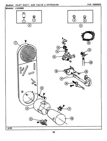 Diagram for LSG9900AAW