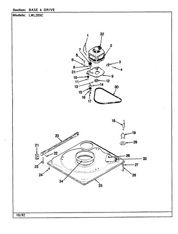 Diagram for LWL203HC