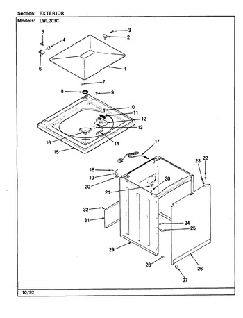 Diagram for LWL203HC