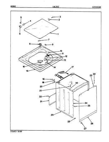 Diagram for LWL253W