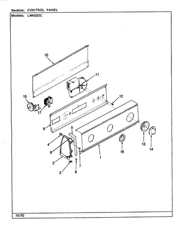 Diagram for LWM202HC