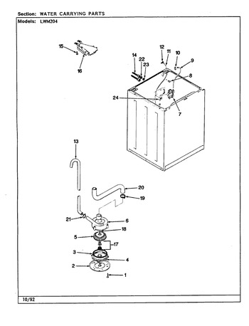 Diagram for LWM204W